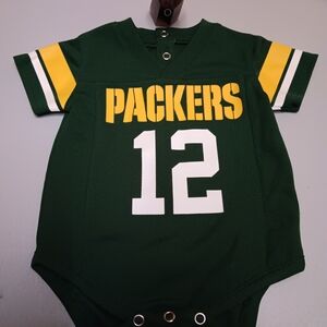 NWOT Green Bay Packers Aaron Rogers 0-3mo Jersey